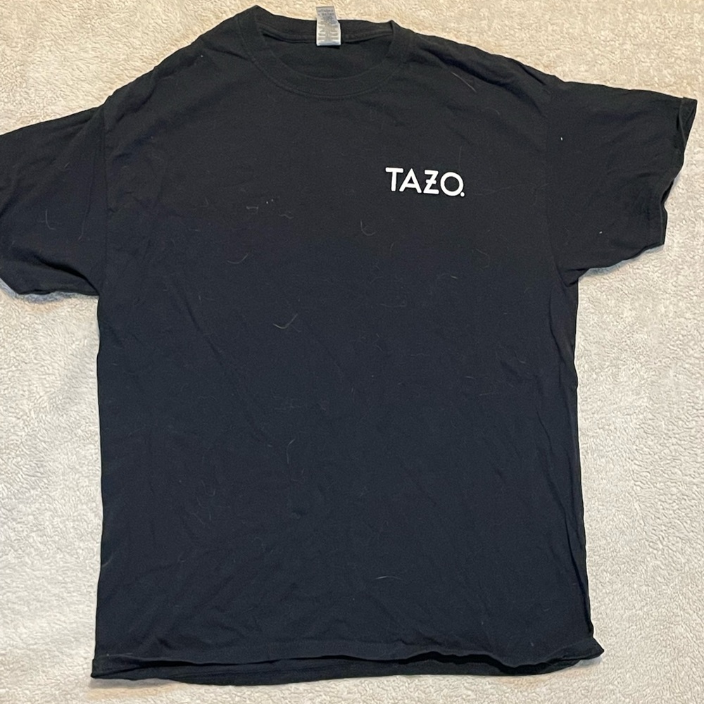 Black TAZO tshirt